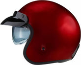 ViPER RS-V06 Plus Open Face Motorcycle Helmet - Burgundy